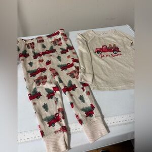 Magical season girls size 2t sweater set Christmas